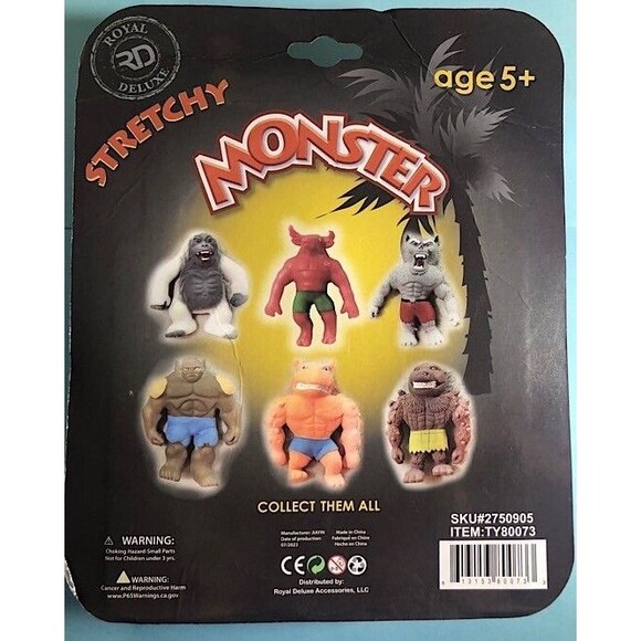 Royal Deluxe Raging Bull Stretchy Monster NIP - Ages 5+ - Picture 2 of 2